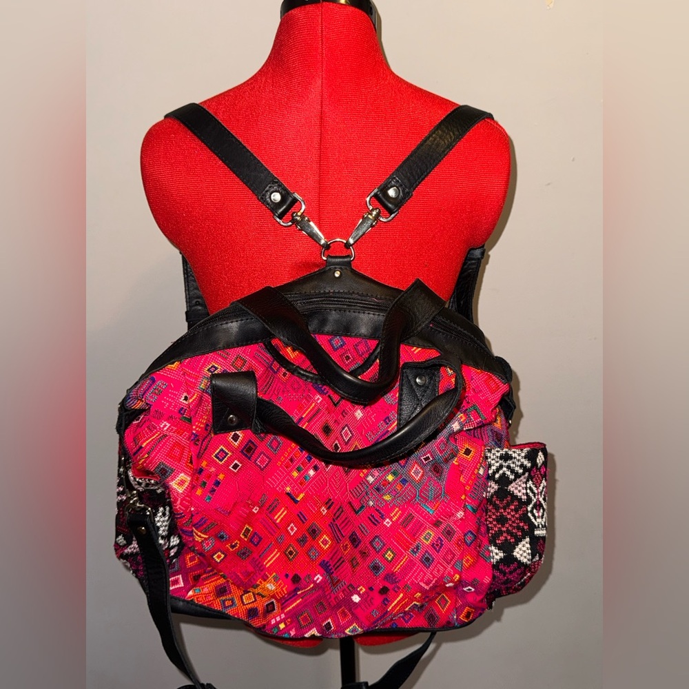 Nena & Co. OOAK Convertible Day Bag (Black)